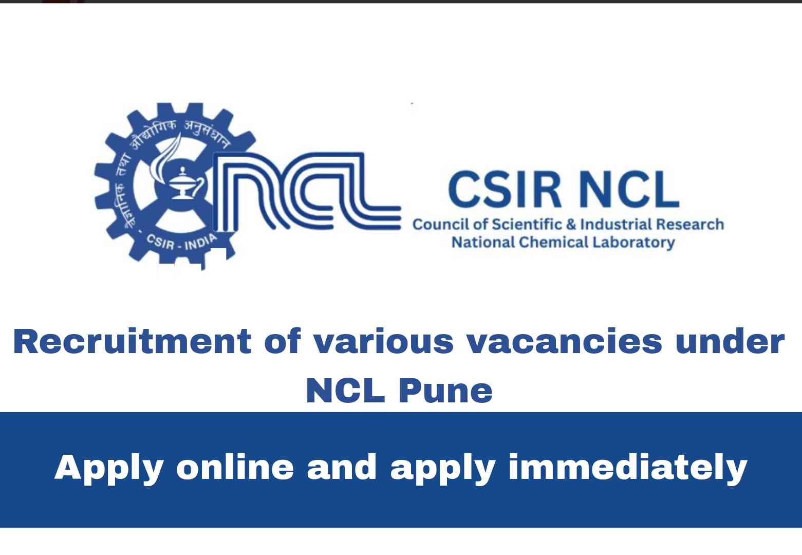 NCL PUNE RECRUITMENT 2023