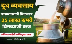 Nabard Dairy loan Maharashtra