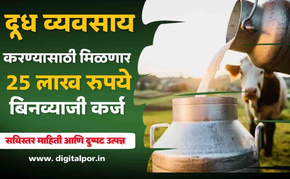 Nabard Dairy loan Maharashtra