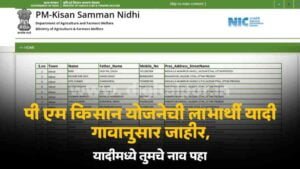 PM Kisan 15 installments