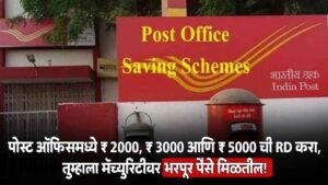 Post Office RD Scheme
